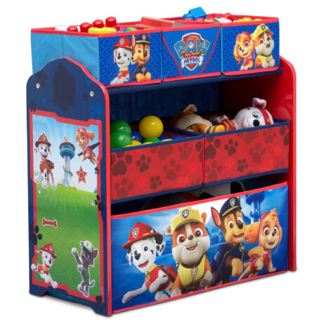 Set juego de mesa y organizador Paw Patrol Azul