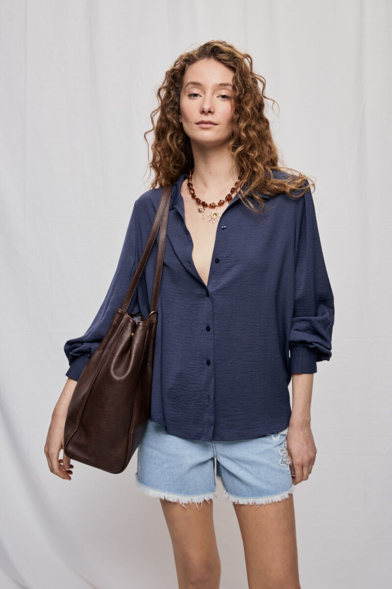 CAMISA MATT Azul Marino