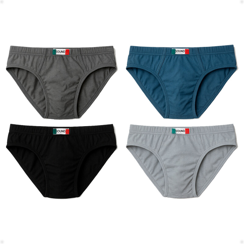 Calzoncillo Slip para Hombre Pack X3 Talla S
