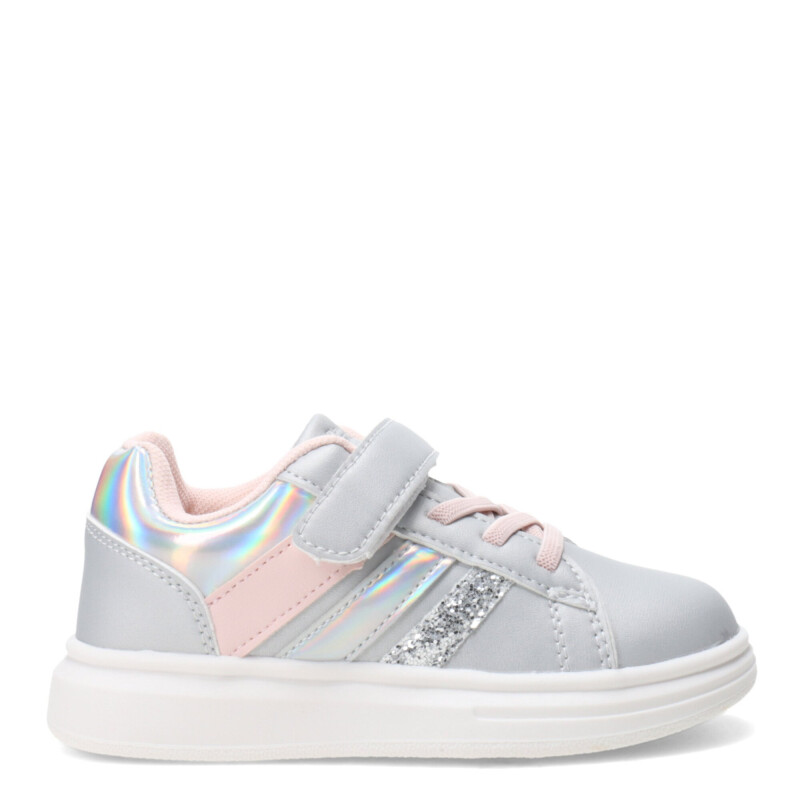 Championes de Niña MINI Miss Carol CALCIS Con glitter Plateado