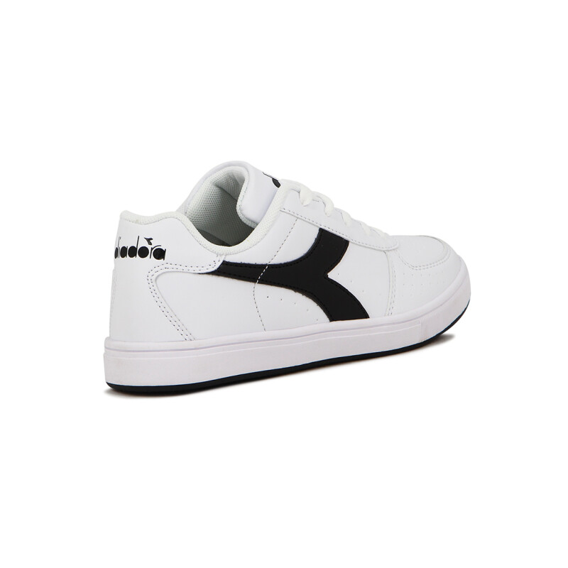 Championes Casuales Mujer Diadora Helio Blanco-Negro