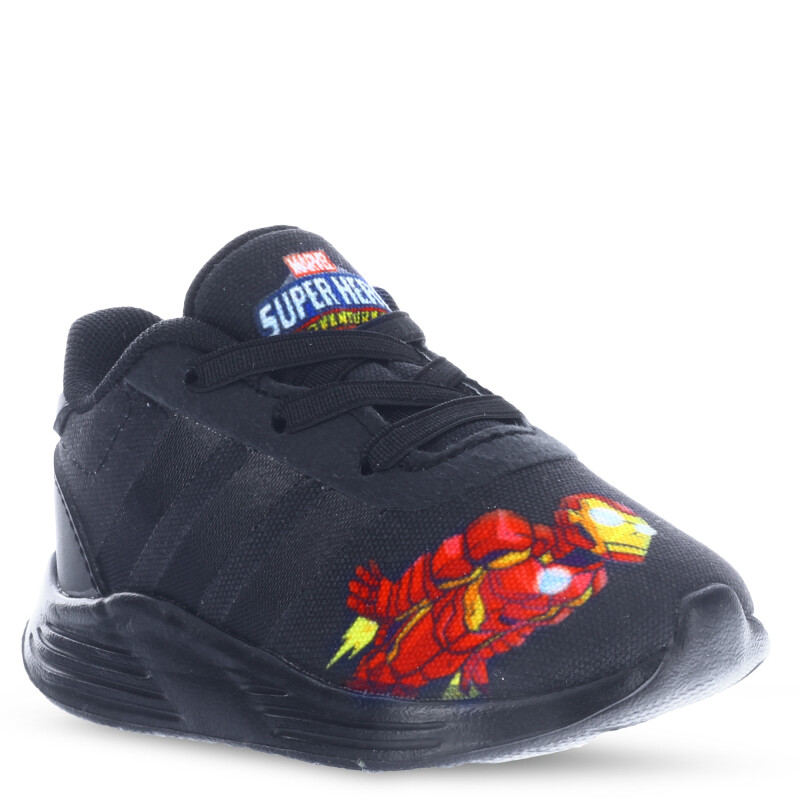 Championes de Niños Adidas Lite Racer Super Hero Kids Negro