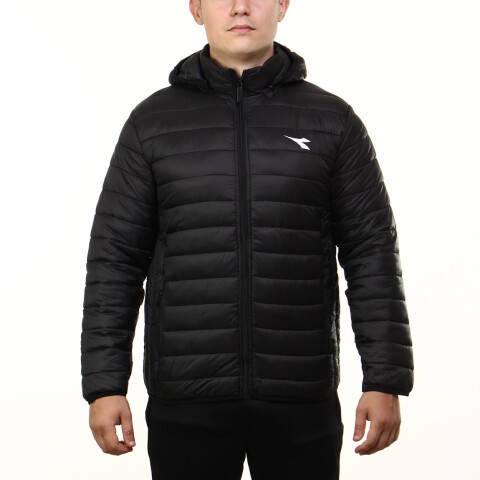 Campera Abrigo Hombre Diadora Negro