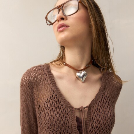 VESTIDO ASTURIANA Chocolate