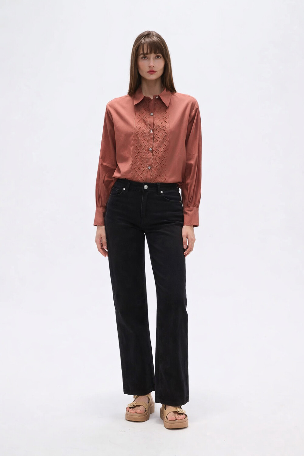 Camisa Brane Chocolate