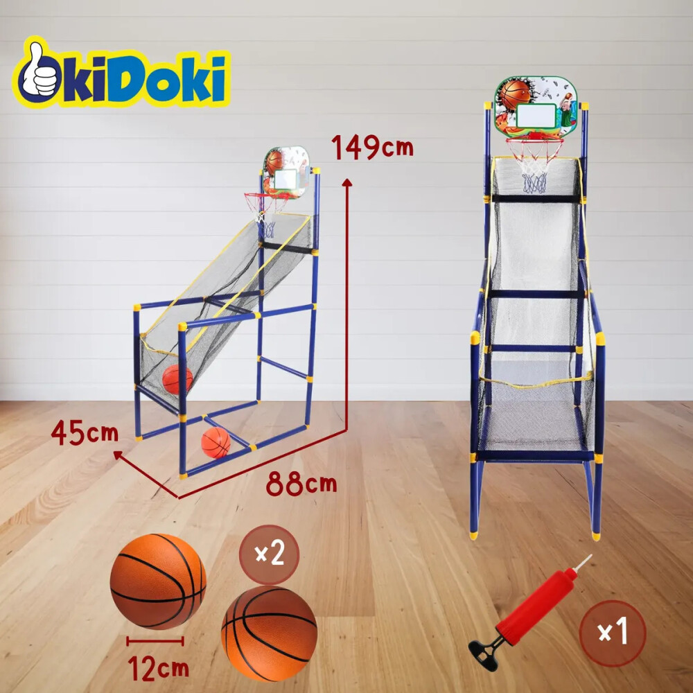 Tablero de basketball con base y accesorios Tablero de basketball con base y accesorios