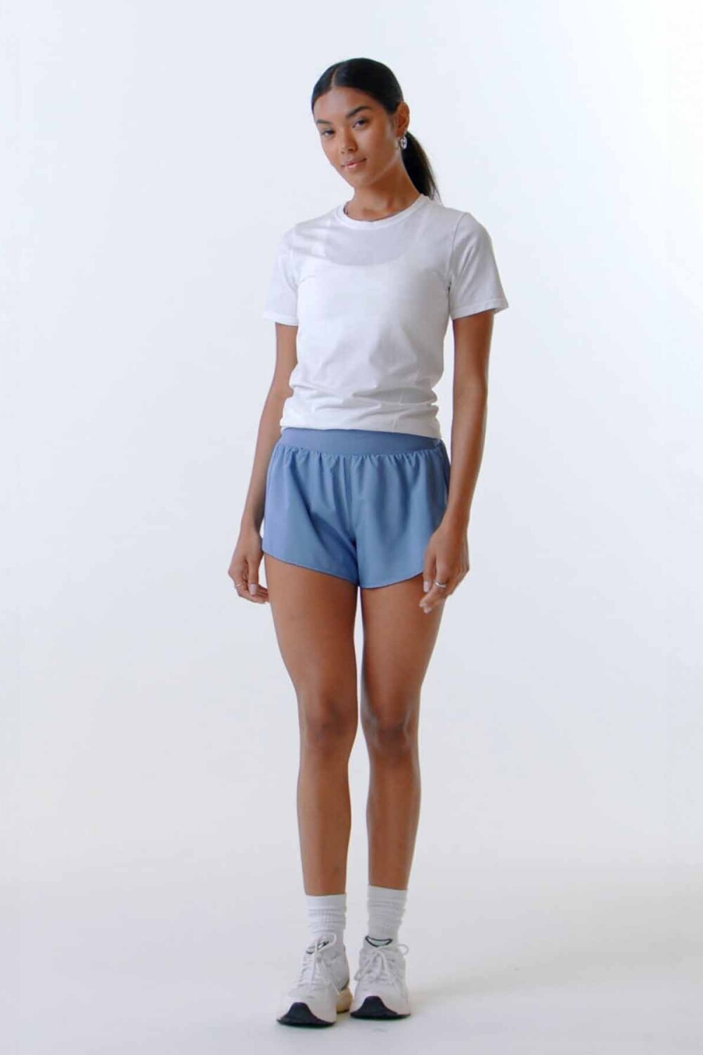 Short Con Malla Sun Chaser 3" Mujer Deep Navy