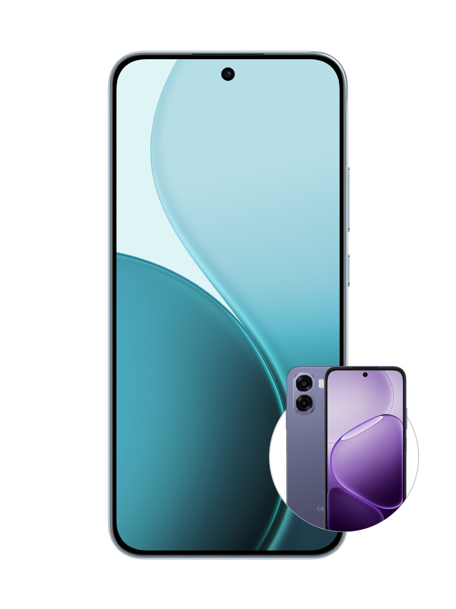 Celular Oppo Reno 14F 512GB + Oppo AX6 de regalo 