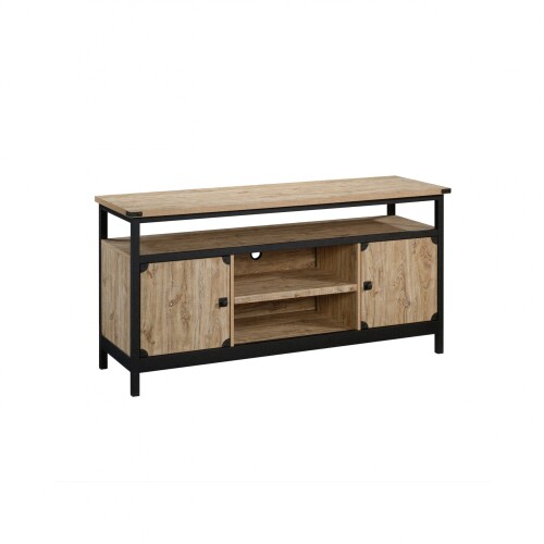 Rack para TV - Sauder - Linea Steel River Natural