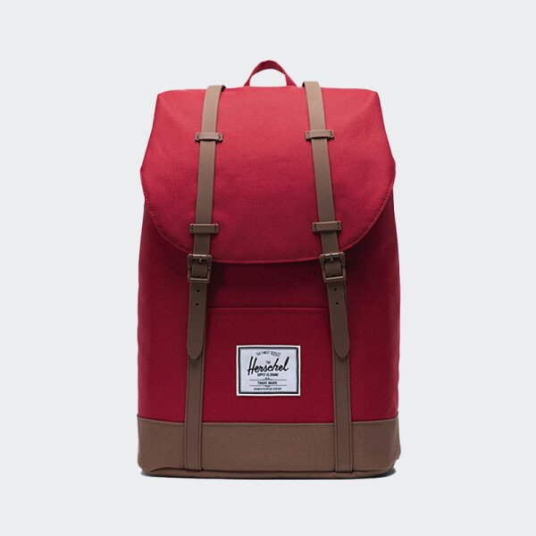 Mochila Herschel Retreat Red/saddle Brown