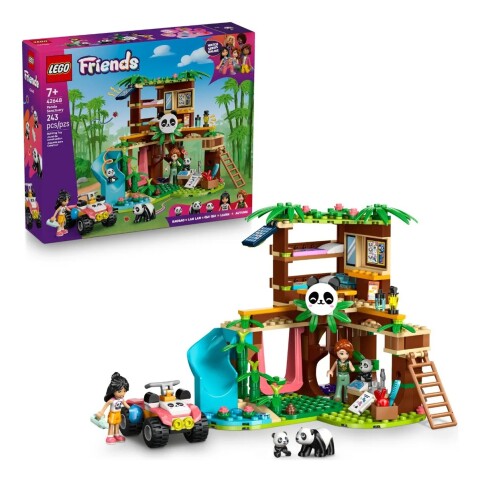 LEGO Friends 42648 Santuario de Pandas – Casa en el Árbol + 2 Minidolls y 3 Pandas LEGO Friends 42648 Santuario de Pandas – Casa en el Árbol + 2 Minidolls y 3 Pandas