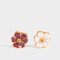 Broches Sets Con flores Set De Broches - Combinacion Tricolor