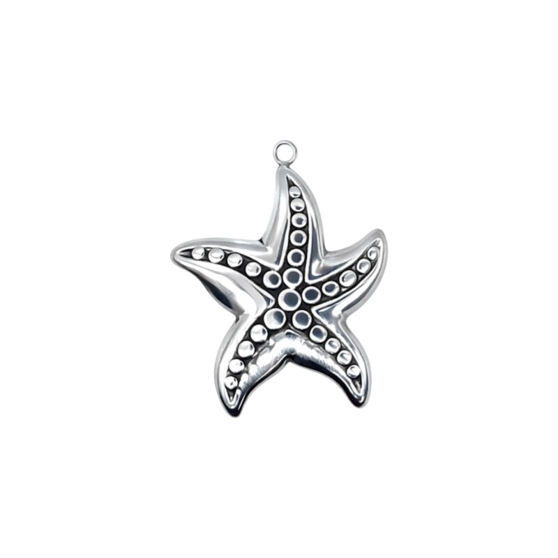 Dije estrella de mar - Plata 925 - sin piedra - CP4689 sinpiedra
