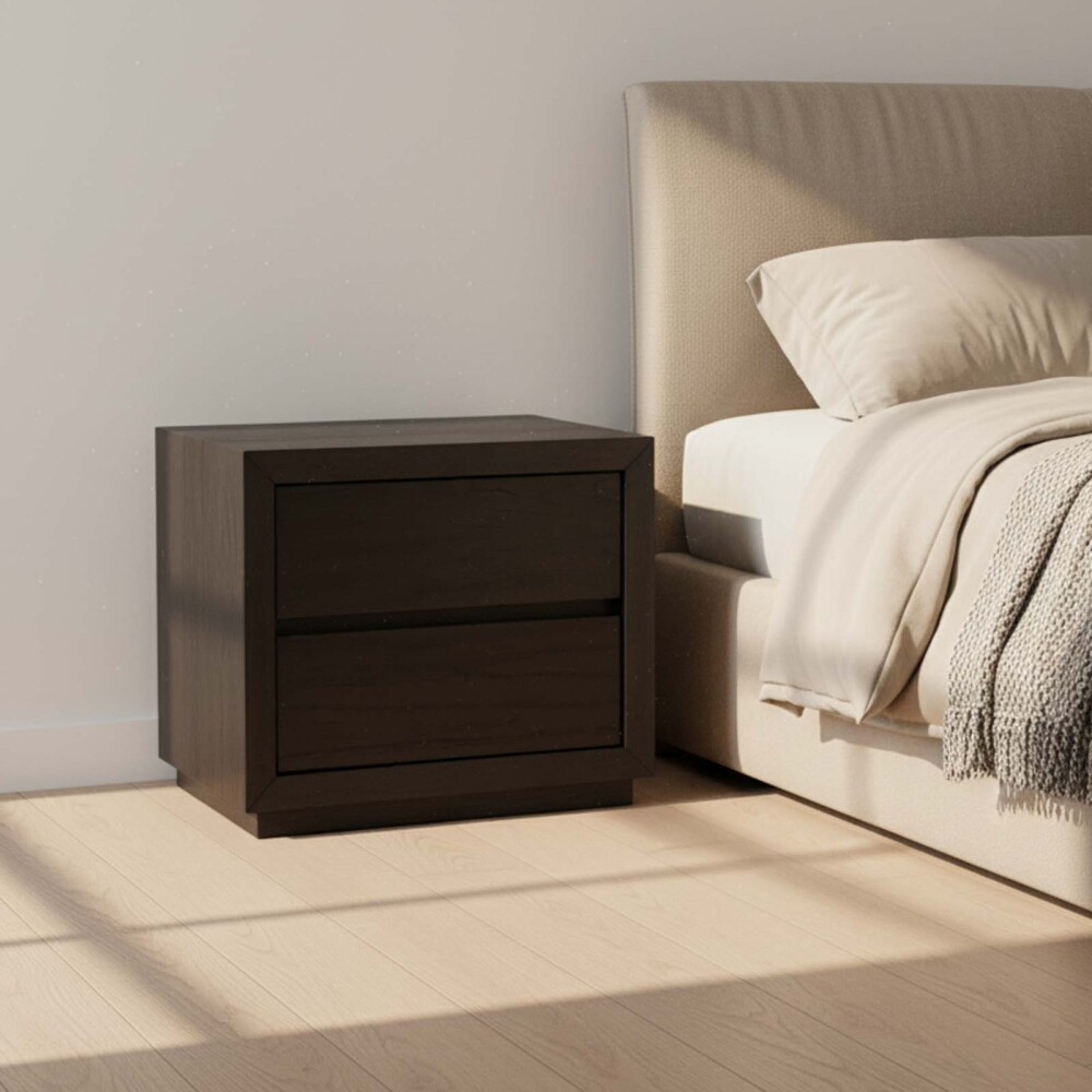 MESA DE LUZ MADERA NEGRO COLUMBUS