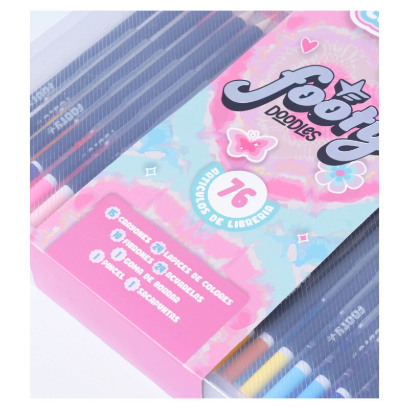 Set de arte Footy Rosa Set de arte Footy Rosa