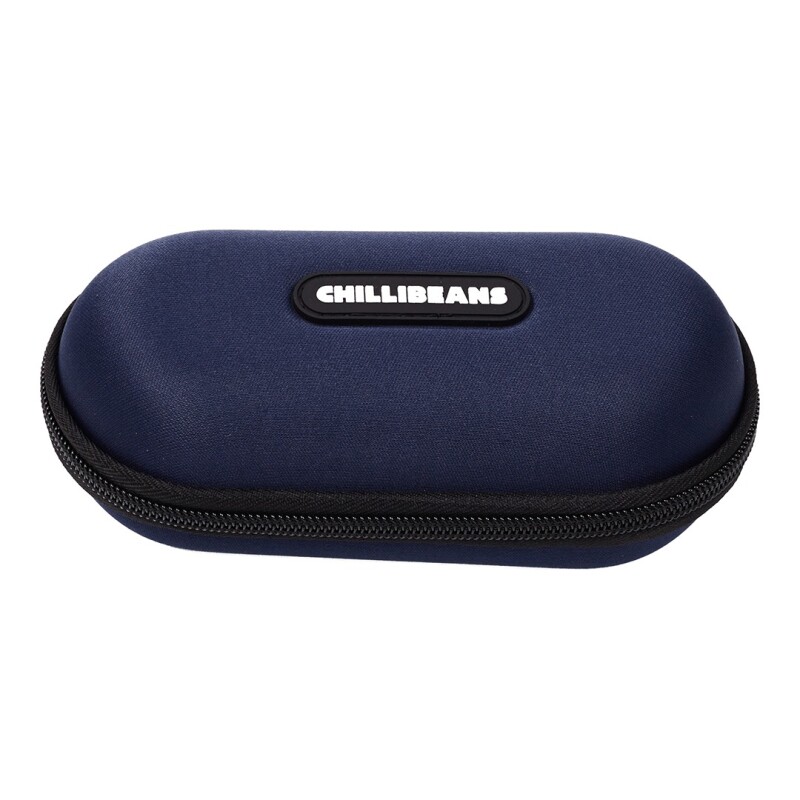 Estuche para lentes con cierre Chilli Beans Azul