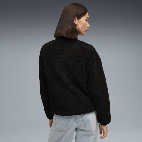 ESS Elevat.Half Zip Sherpa Crew 68811101 Negro