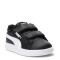 Championes Infantiles Puma Smash 3.0 Leather V Negro - Blanco
