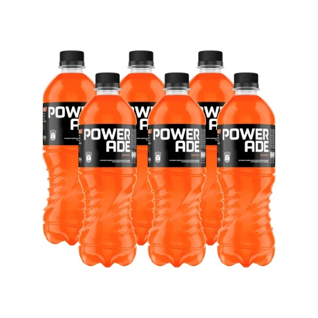 Pack X6 Bebidas Isotónicas Powerade Naranja 600ML 001