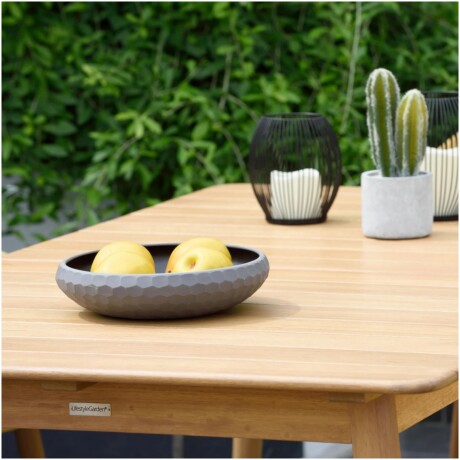 Mesa Rectangular De Jardín RUSTICO Nassau 160X90 CM Eucaliptus Mesa Rectangular De Jardín RUSTICO Nassau 160X90 CM Eucaliptus