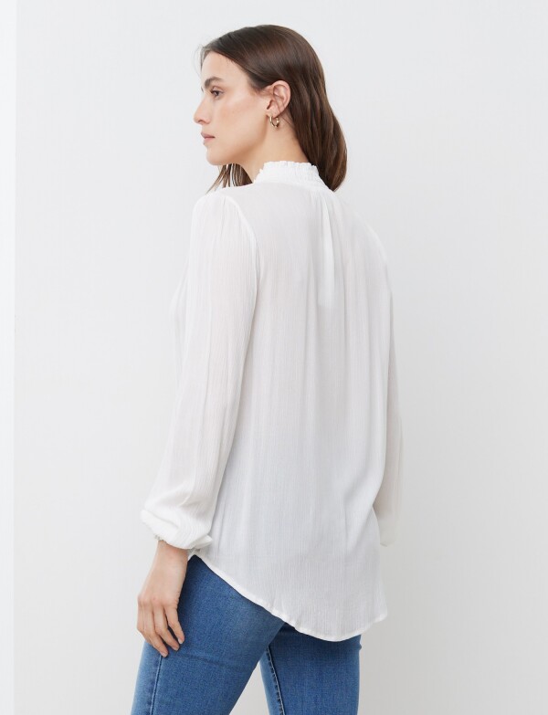 Blusa Botones CRUDO