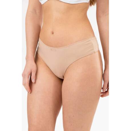 Culotteless algodon lycra Beige