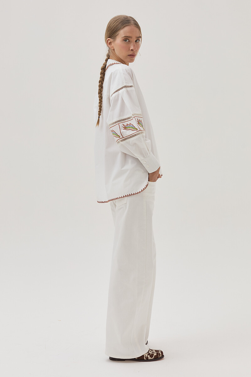 Camisa Fleur Blanco