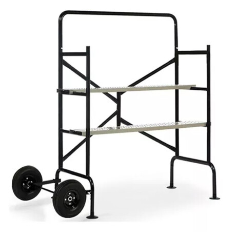 ANDAMIO PLEGABLE REFORZADO DE ACERO 150kg. 107x150x137 KSR Sin color