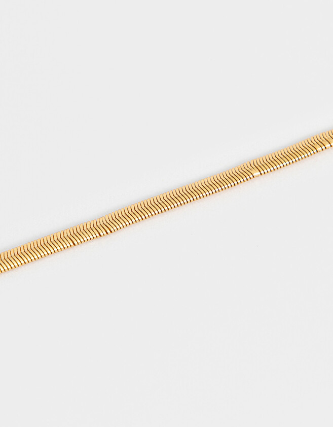 Pulseras Flexibles Bañada en Oro Pulsera Bañada En Oro - Dorado