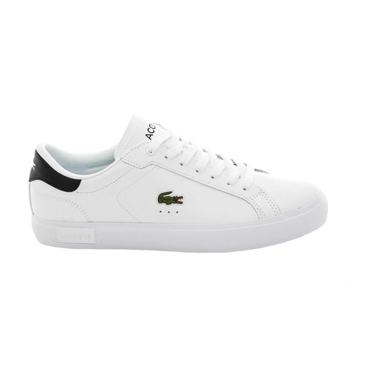 Lacoste Powercourt Leather Sneakers - White 