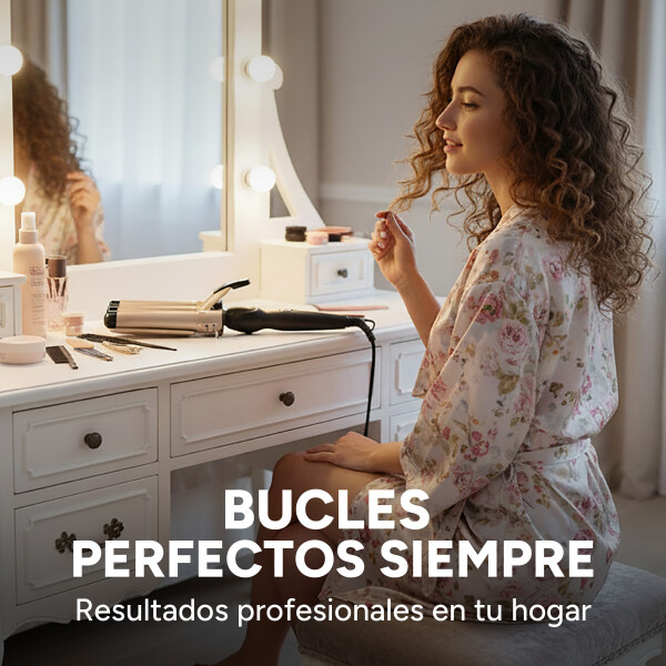 Set 2 En 1 Buclera Triple Barril + Cepillo Alisador Plancha Set 2 En 1 Buclera Triple Barril + Cepillo Alisador Plancha