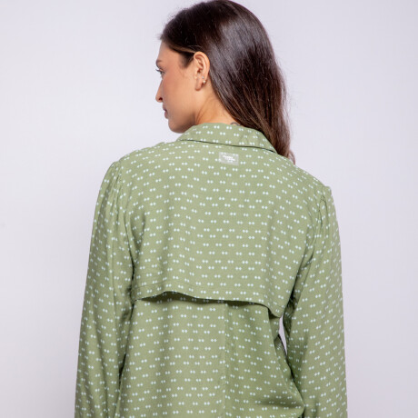 CAMISA LUANDA Verde Hierba