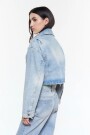 CAMPERA DENIM DENVER Celeste