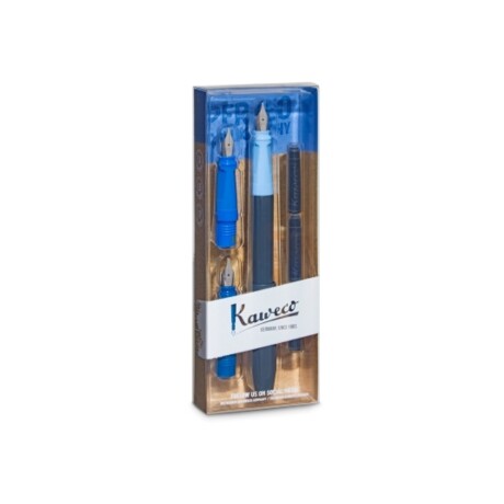 Set Kaweco Perkeo Caligrafía Blue 0