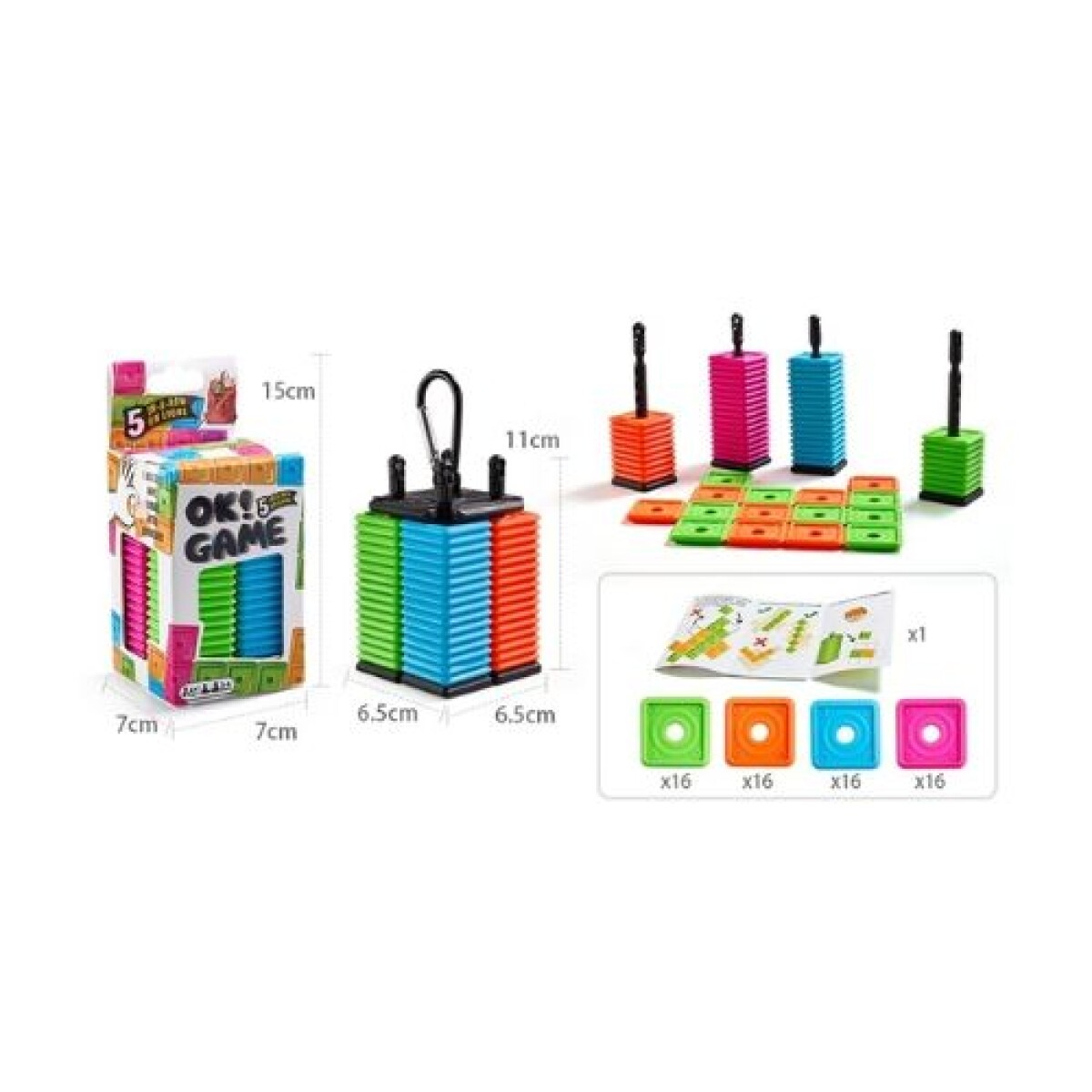 OK GAME-JUEGO PARA COLGAR DE LAS MOCHILAS - Ok Game-juego Para Colgar De Las Mochilas 