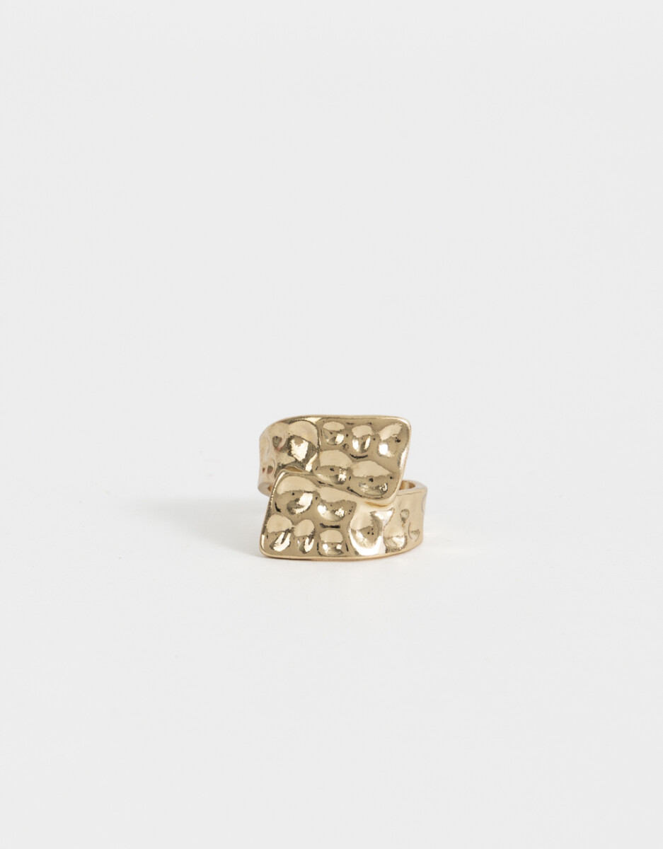 Anillo Grande Texturado 