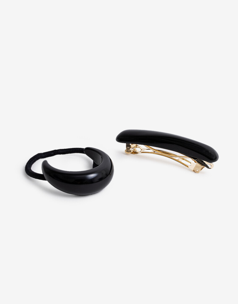 Accesorios Pelo Set Varios Set De Accesorios De Pelo - Negro