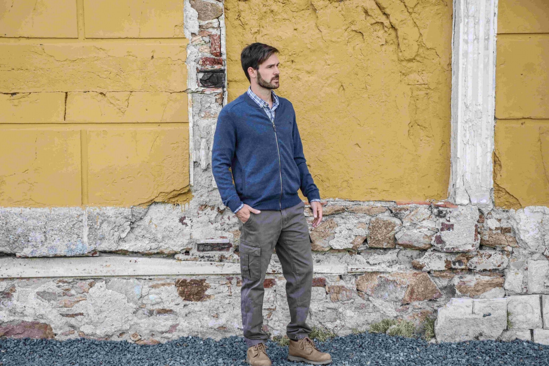 Pantalón cargo - Verde 
