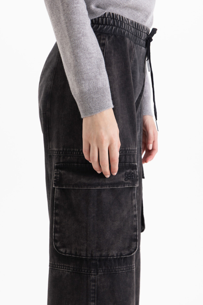 PANTALON SHELL Negro