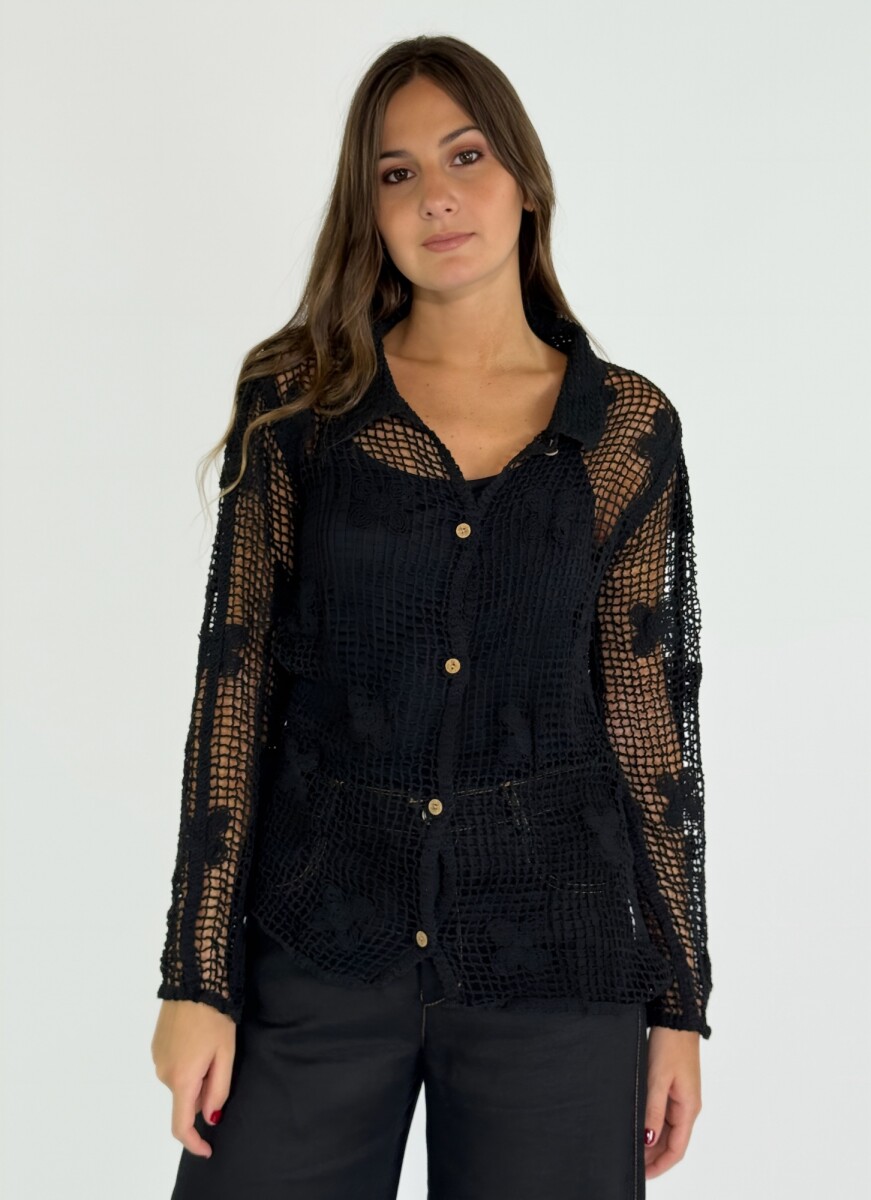 CAMISA TREVI - NEGRO 