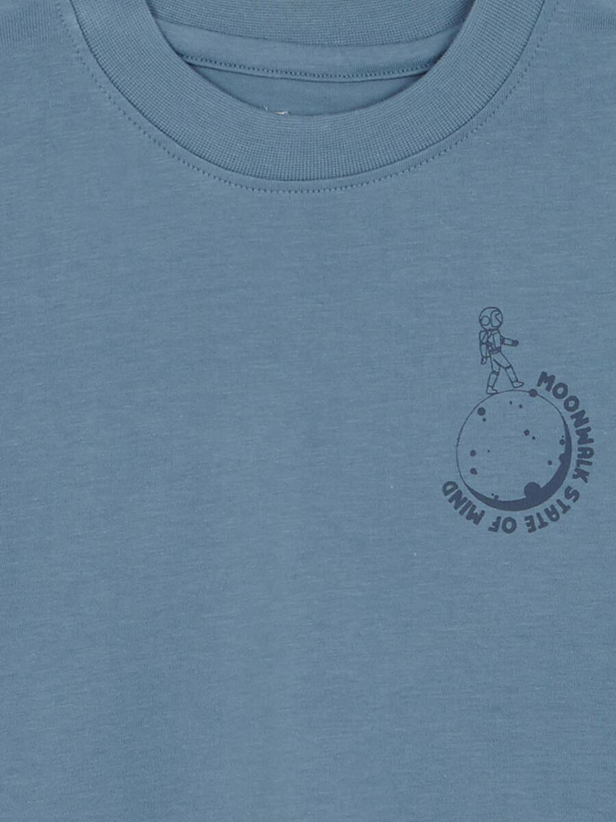 Camiseta Print Moonwal Verde Claro