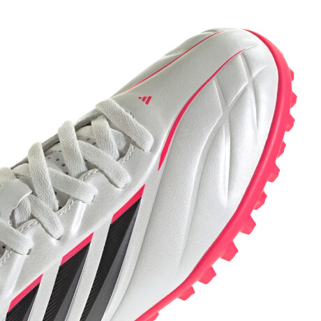 Championes adidas Copa pure IV CLUB TF J de niño White Black Pink