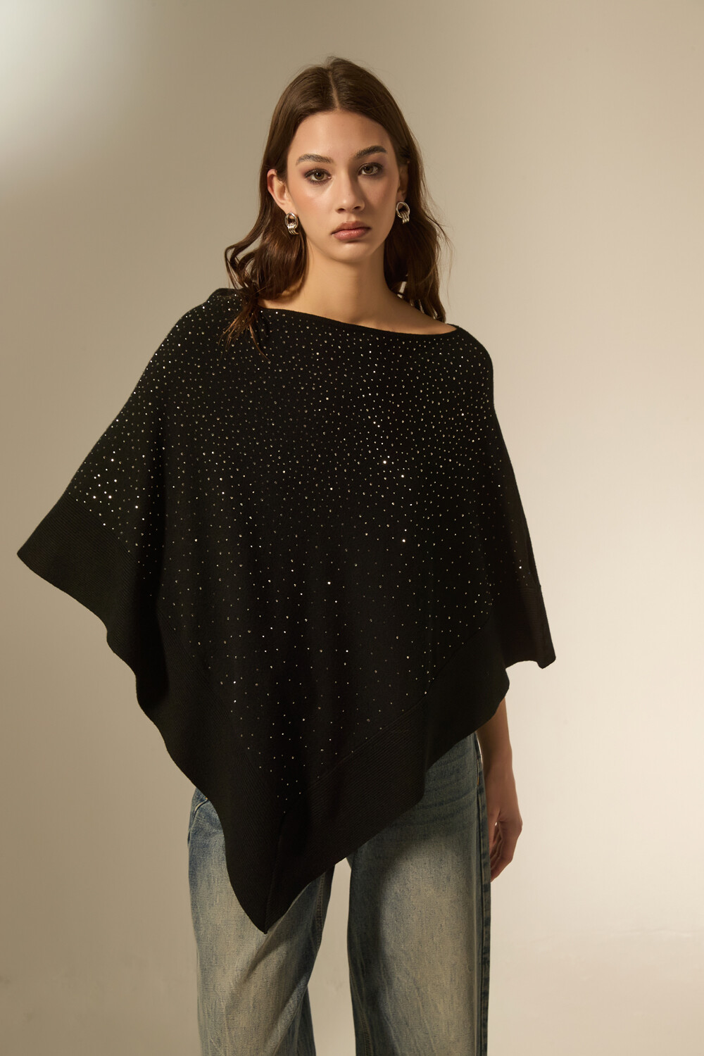 Poncho Francy Negro