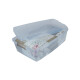 Set x3 Caja organizadora baja 30lt TRANSPARENTE
