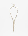 Collares Largos Strass Collar Largo Strass - Dorado