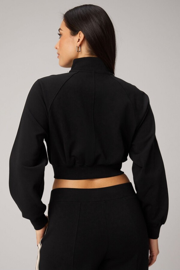 Casaca Elevated Track Jacket Mujer Black/Almond Milk