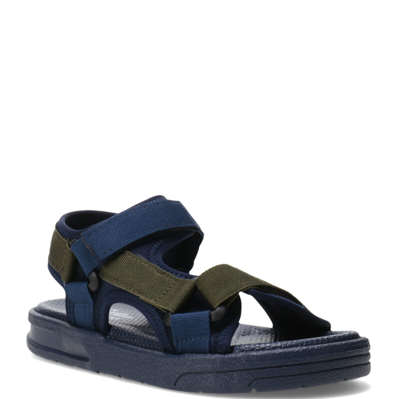 Sandalias Infantiles Croco Kids MEXOR estilo teva Azul Marino