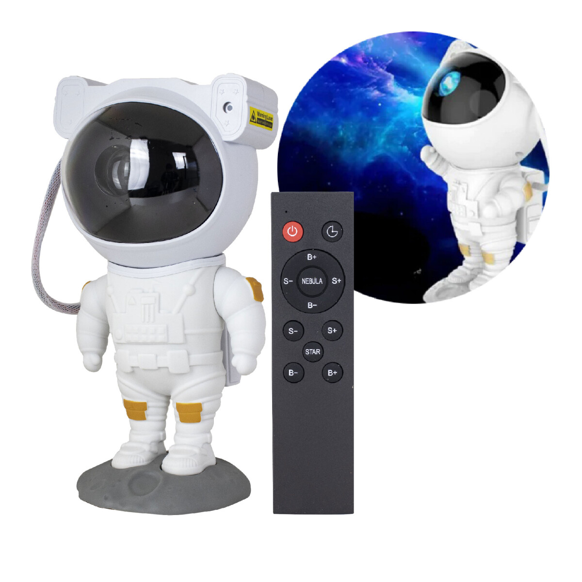 Proyector Astronauta Estrellas de Galaxia 