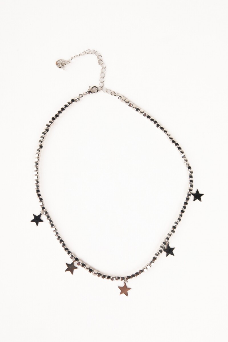 COLLAR BALTE Plateado