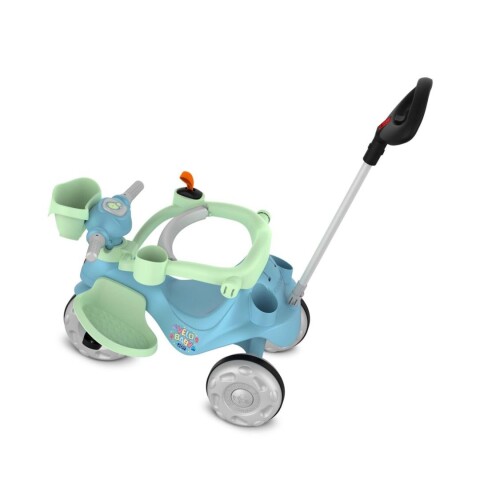 Triciclo Bandeirante Joy de Paseo y Pedal Azul